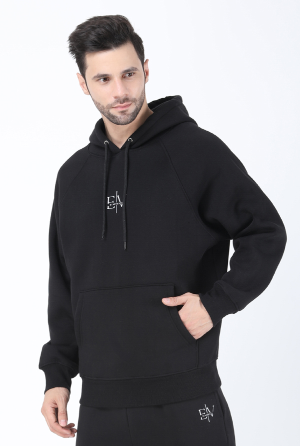 Black Hoodie Men