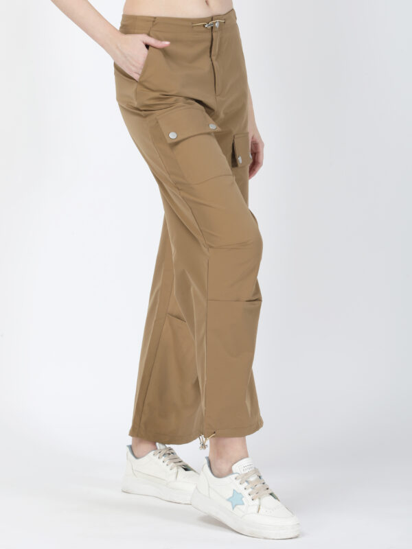 Brown Parachute Pant - Image 3