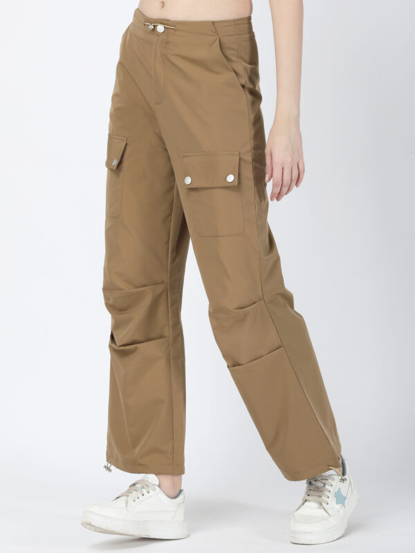 Brown Parachute Pant - Image 4