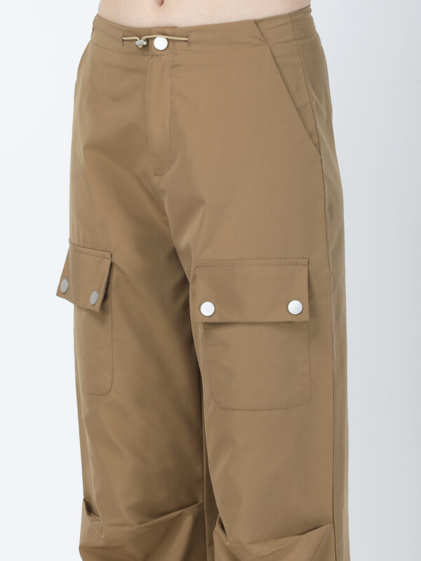 Brown Parachute Pant - Image 5
