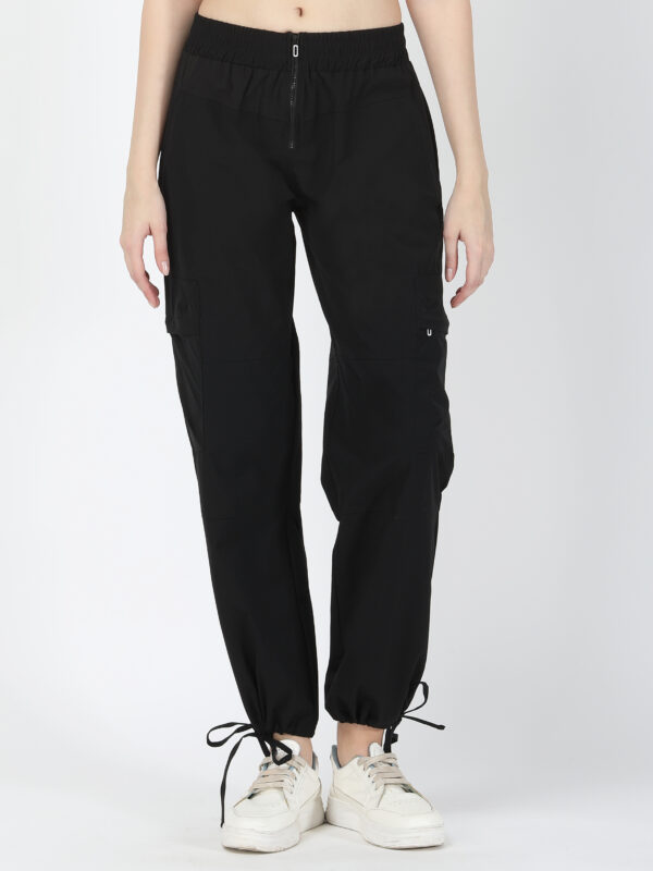 Black Parachute Pant - Image 2