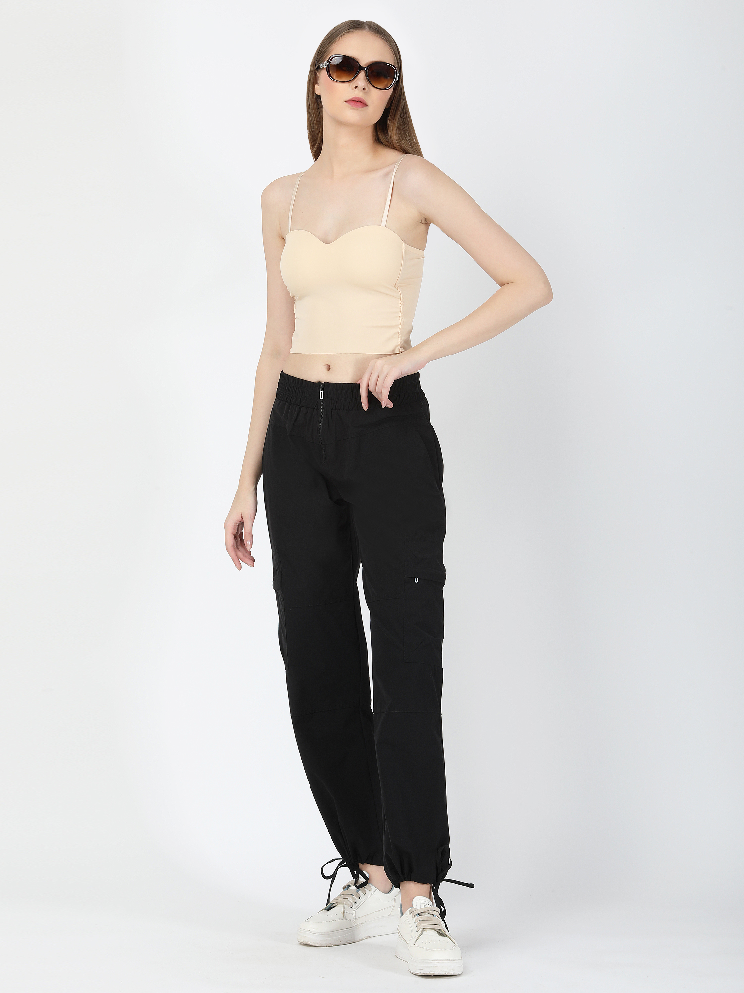 Black Parachute Pant