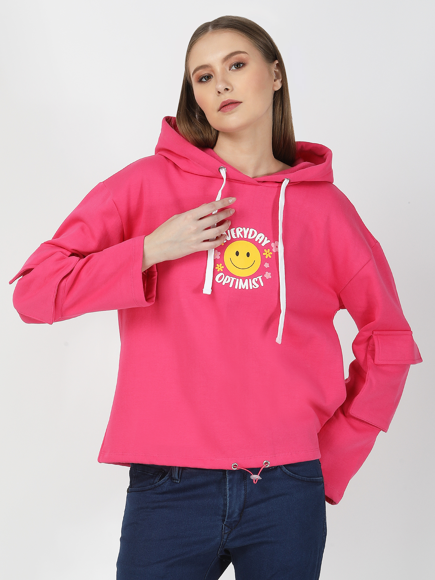 Pink Hoodie